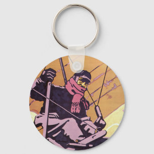 Chaveiro Aeronaves de planador de paragem de transporte de 