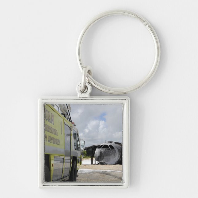 Chaveiro Aeroporto WONPAT de Guam (Frente)