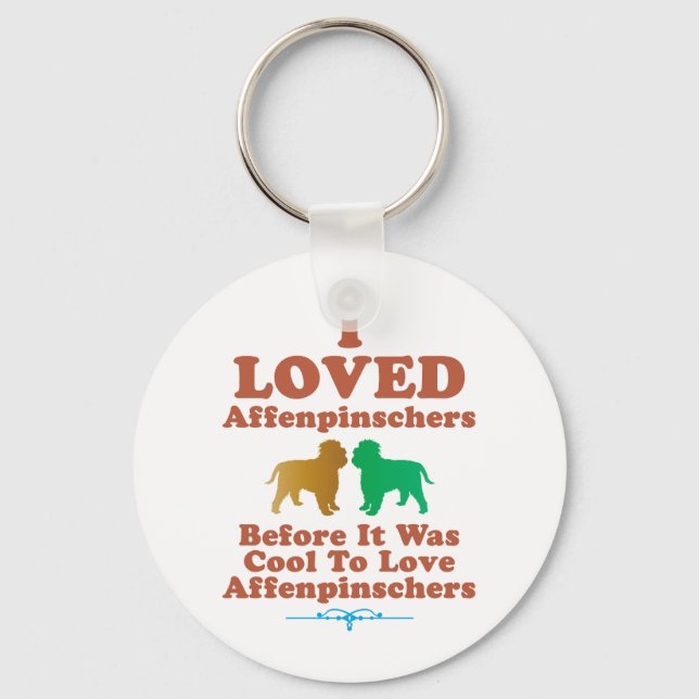 Chaveiro Affenpinscher (Frente)