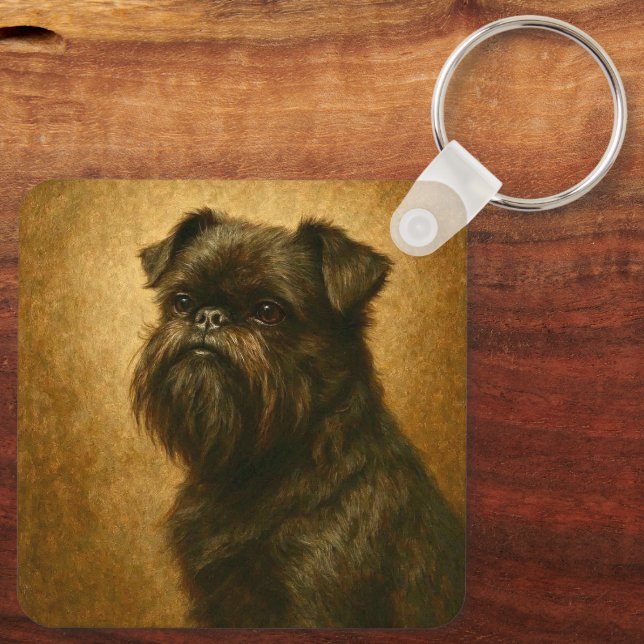 Chaveiro Affenpinscher (Verso)