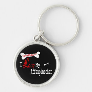 Chaveiro Affenpinscher I Love My