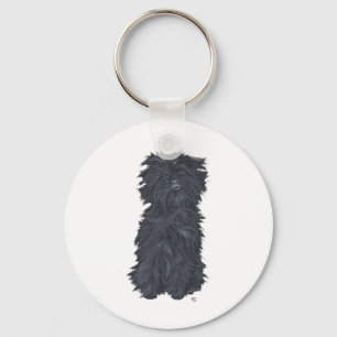 Chaveiro Affenpinscher Sentado