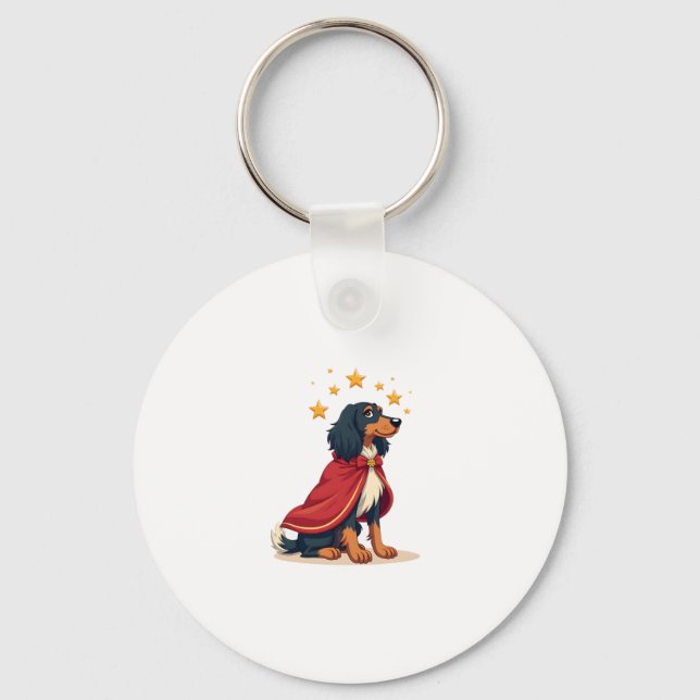 Chaveiro Afghan Hound Elegant Noel (Frente)