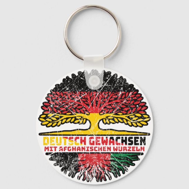 Chaveiro Afghanistan Deutsch Deutschland Baum (Frente)