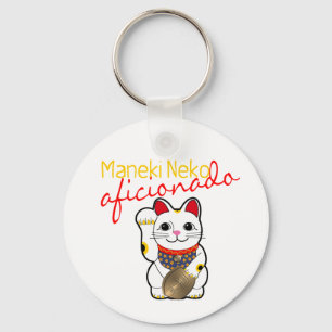 Chaveiro Aficionado de Maneki Neko