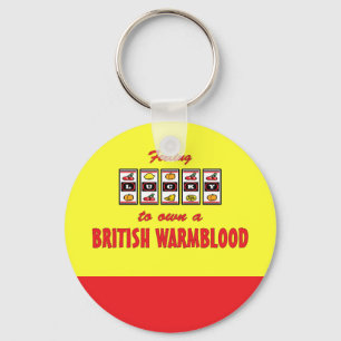 Chaveiro Afortunado ao próprio um design britânico do