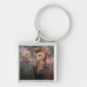 Chaveiro Afrescos da Igreja Sérvia do século XIV, 2