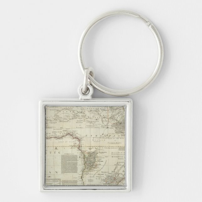 Chaveiro África composta 2 (Frente)