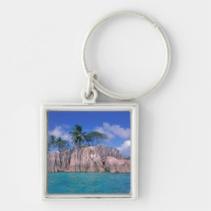 Chaveiro África, Seicheles, Ilha Praslin, Ruas. Pierre