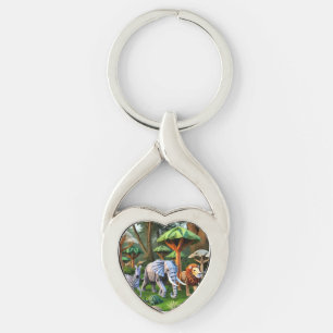 Chaveiro  African animals in origame