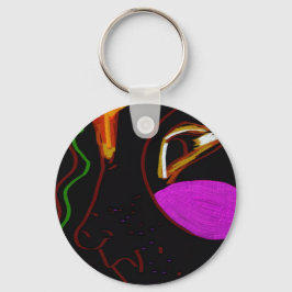 Chaveiro African Phoenix Rising Keychain