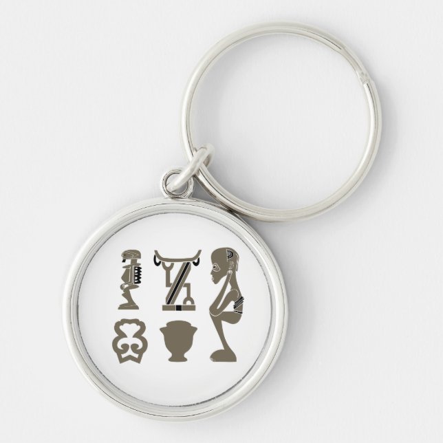 Chaveiro african tribal art (Frente)