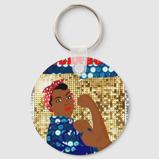 Chaveiro africano rosie o riveteiro (Frente)