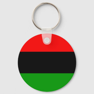 Chaveiro afro-americano afro-americano da bandeira