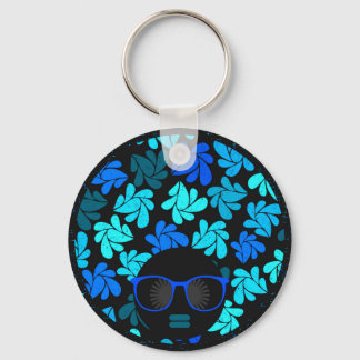 Chaveiro Afro Diva Azul 
