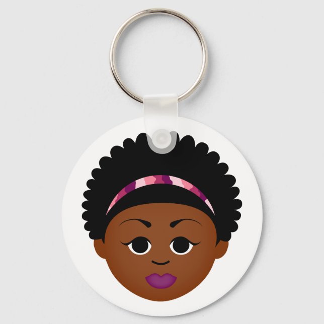 Chaveiro (Afro Girl) (Frente)