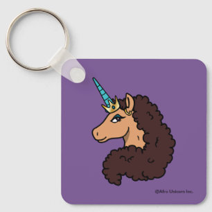 Chaveiro Afro Unicorn   Divino