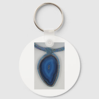 Chaveiro Agate Azul