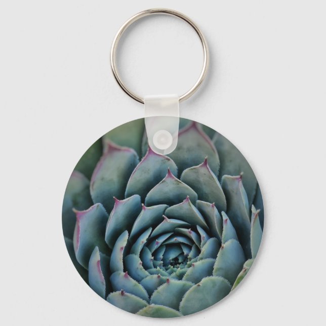 Chaveiro Agave Artichoke, flor, natureza, cadeia-chave (Frente)