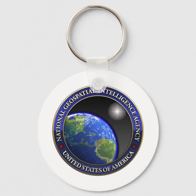 Chaveiro Agência Nacional de Inteligência Geosespacial (NGA (Frente)