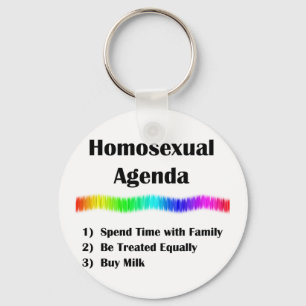 Chaveiro Agenda homossexual
