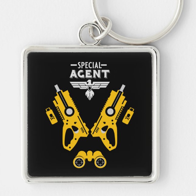 Chaveiro Agente Especial Kid (Frente)