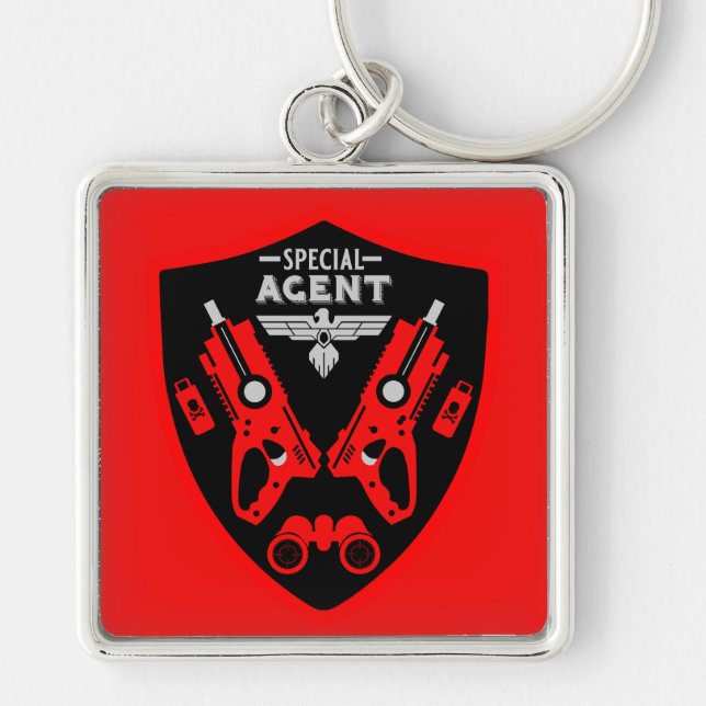 Chaveiro Agente Especial Kid (Frente)