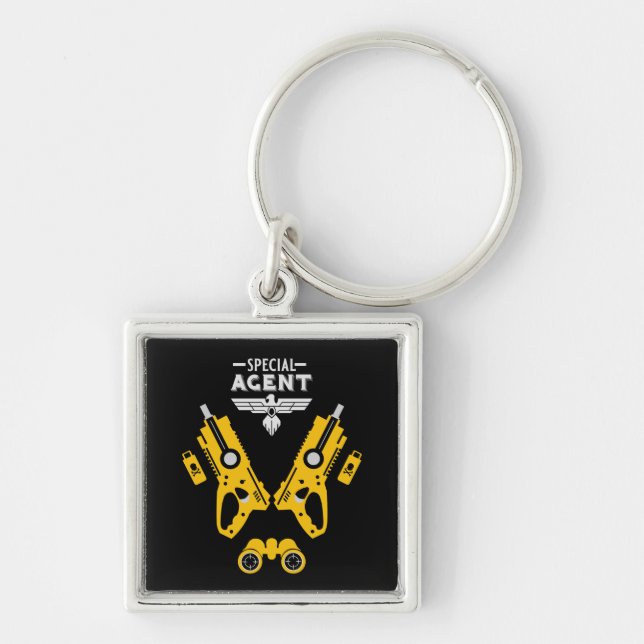 Chaveiro Agente Especial Kid (Frente)