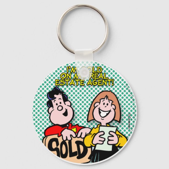 Chaveiro Agente imobiliário (Frente)