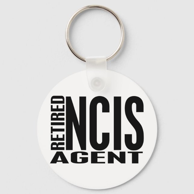 Chaveiro Agente NCIS aposentado (Frente)