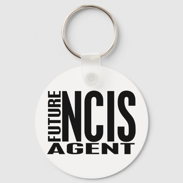 Chaveiro Agente NCIS Futuro (Frente)
