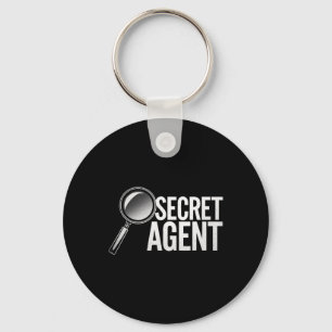 Chaveiro Agente Secreto - Agente Secreto Agente Costume Ins