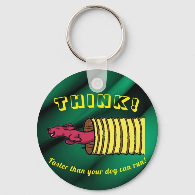 Chaveiro Agility Themed Keychain (Frente)
