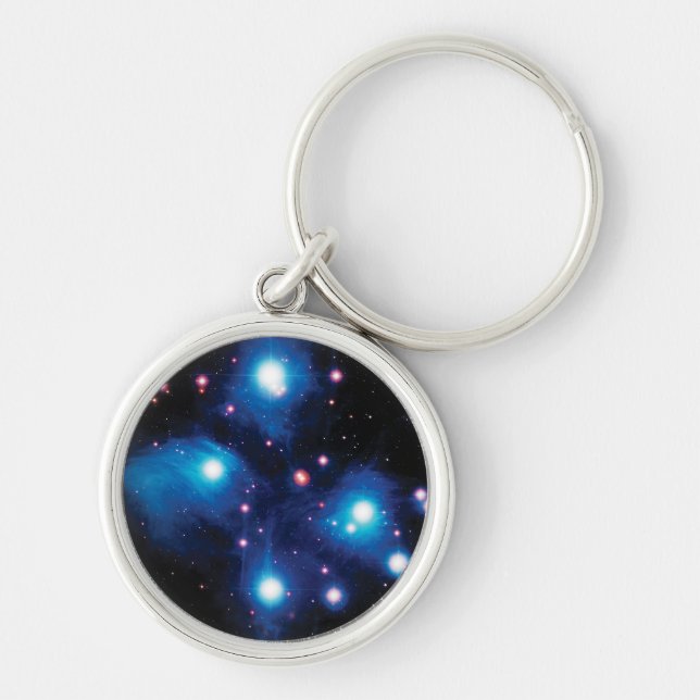 Chaveiro Aglomerado de estrelas Plêiades Messier 45 Foto Es (Frente)