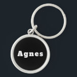 Chaveiro Agnes<br><div class="desc">Schlüsselanhänger mit Namen Agnes</div>