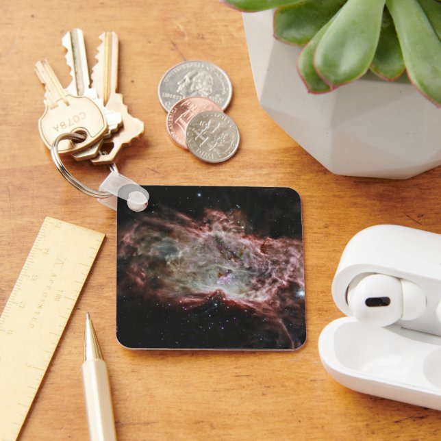 Chaveiro Agrupamento De Estrelas No Centro Da Nebulosa Da C (Mesa)