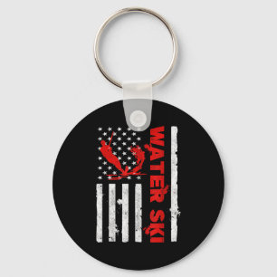 Chaveiro Água Esqui Bandeira Americana Beachsport Onda Wave