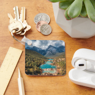 Chaveiro Água   Lago Blue Moon, China