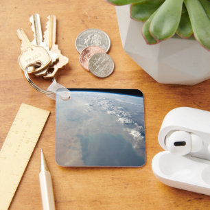 Chaveiro Águas Azuis Tropicais Do Golfo Persa. 2