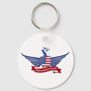 Chaveiro águia americana