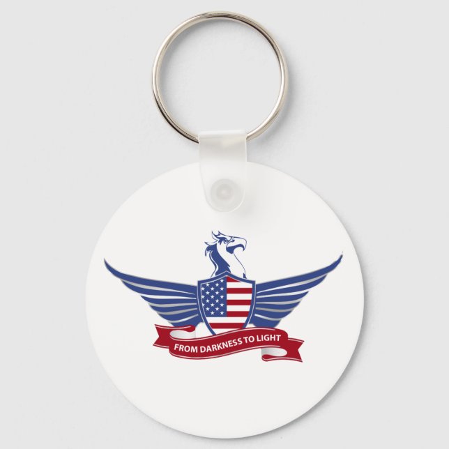 Chaveiro águia americana (Frente)