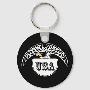 Chaveiro Águia Branca Americana