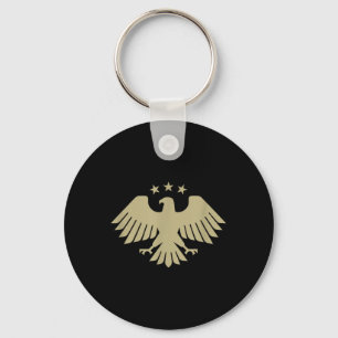Chaveiro Águia Síria ouro - Emblema Nacional