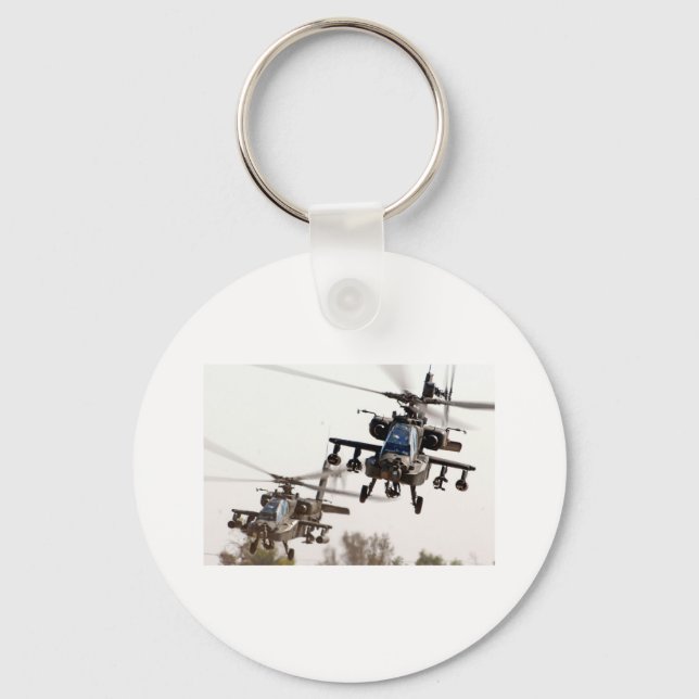 Chaveiro AH-64 Apache (Frente)