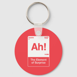 Chaveiro Ah O Elemento Surpresa - Química Divertida