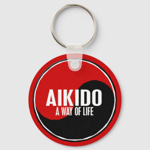 Chaveiro Aikido 1 de Yin Yang