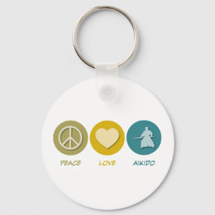 Chaveiro Aikido do amor da paz