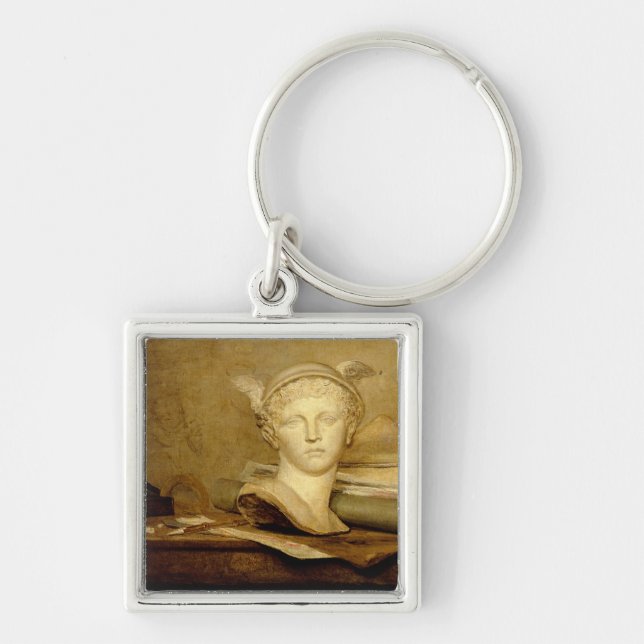 Chaveiro Ainda vida com atributos das artes, 1765-66 (Frente)