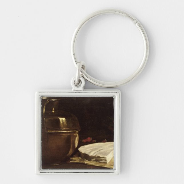 Chaveiro Ainda vida com brie, 1863 (Frente)