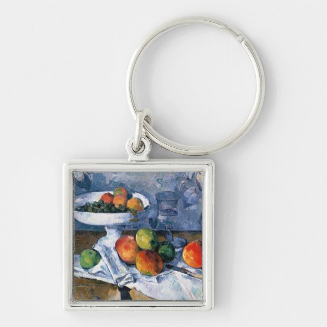 Chaveiro Ainda vida com prato de fruta (Frente)